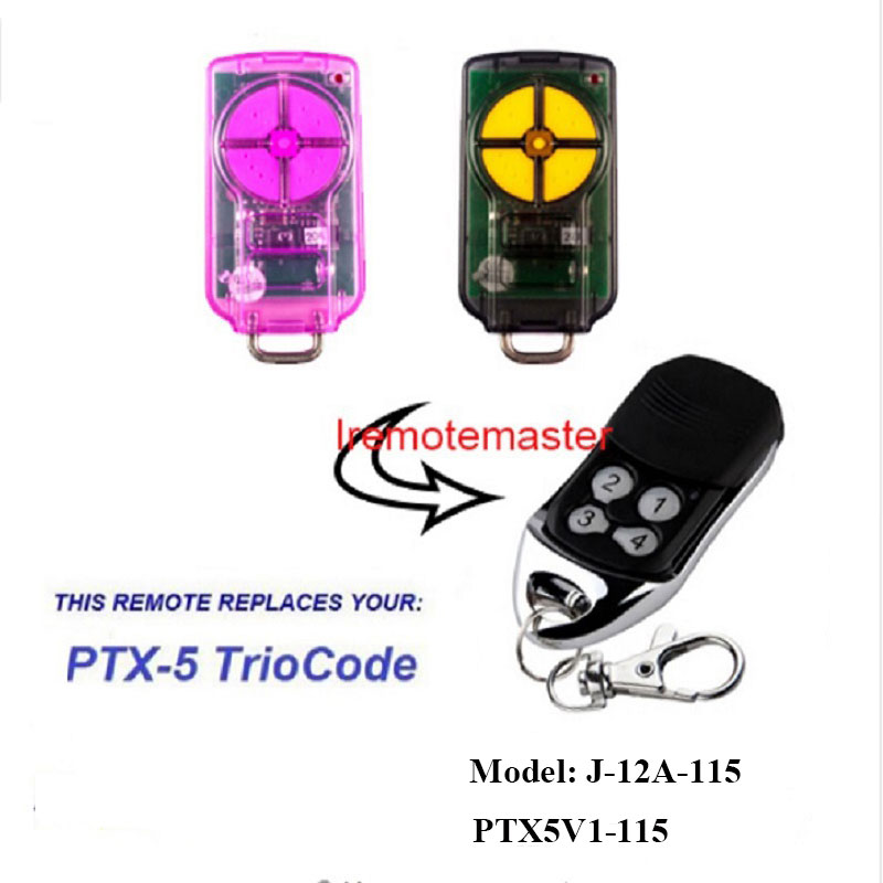 PTX5 V1 ಟ್ರಯೋಕೋಡ್ ಗೇಟ್ ರಿಮೋಟ್ ಡೋರ್ ರಿಪ್ಲೇಸ್‌ಮೆಂಟ್ 433.92MHz ರೋಲಿಂಗ್ ಕೋಡ್‌ಗಾಗಿ